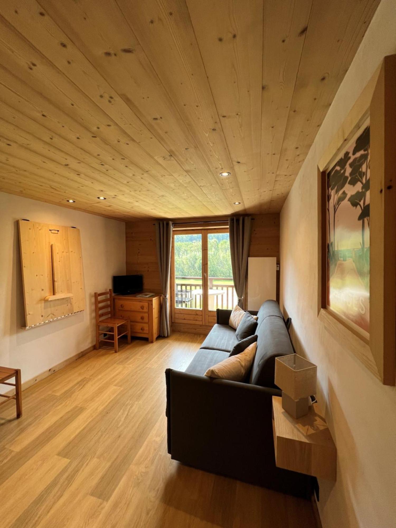 Studio Face Aux Pistes Praz-sur-Arly Exterior foto